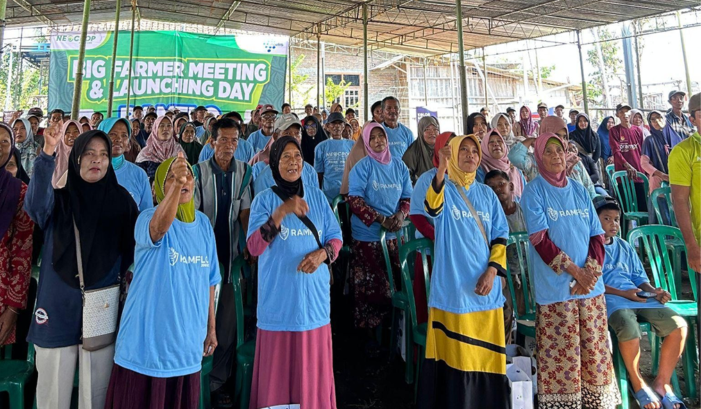 PT Neo Crop Solutions Gelar Big Farmer Meeting, Luncurkan Ramflo dan Perkenalkan Kembali Pupuk Basfoliar di Sragen